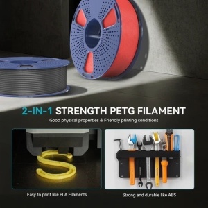 SunLu PETG filament átlátszó kék, 1.75mm, 1kg, 3D nyomtatóhoz - Img 10