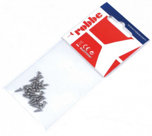 Surub autofiletant, otel inoxidabil, cap cruce, d1.7 x 10mm (30 buc) - Img 3