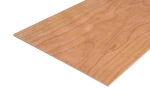 Szuperfinom felületű, lézerrel megmunkált cseresznyefa furnérlap 3 x 300 x 600 mm (3 réteg)