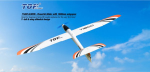 TOP RC Hobby RC Hobby T1800 PNP modell repülőgép kefe nélküli motorral kezdőknek (1840 mm) - Img 4