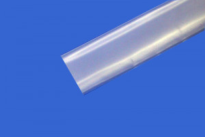 Tub termocontractil latime 42 mm Transparent (1 m) - Img 1