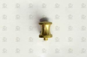 7 mm-es sárgaréz bibék (5 db) - Img 2
