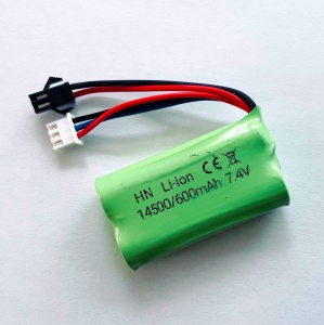 Acumulator 14500 Li-Ion 7.4 V/ 600 mA