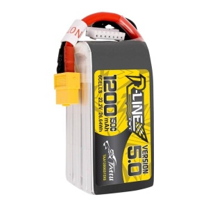 Acumulator LiPo G-Tech GENS ACE Tattu R-Line 22.2 V/ 1200 mA/ 150C, XT60 - Img 4