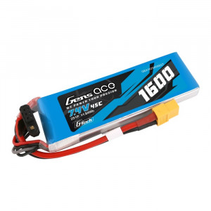 Acumulator LiPo GENS ACE G-Tech 7.4 V/ 1600 mA/ 45C XT60 - Img 3
