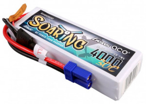 Acumulator LiPo GENS ACE G-Tech Soaring 14.8 V/ 4000 mA/ 30C EC5 - Img 1