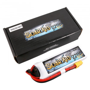 Acumulator LiPo GENS ACE G-Tech Soaring 7.4 V/ 2200 mA/ 30C XT60 - Img 5