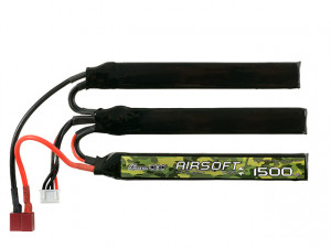 AIRSOFT AIRSOFT LiPo akkumulátor GENS ACE 11.1 V/ 1500 mA/ 25C DEANS, három pálcikából áll - Img 7