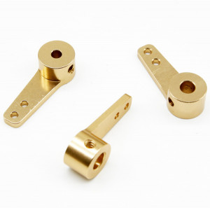 Brat metalic 29 mm pentru carma navomodel cu ax de de 5 mm - Img 1