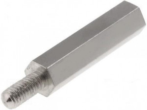 Distantier metalic filet int/ext M3 x 20 mm (10 buc) - Img 1