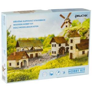 Építészeti építőkészlet Vidéki ház, 174 db, Walachia - Img 3