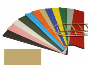 Hartie pentru impanzire 51 x 76 cm maro (2 buc)