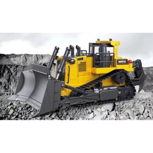 Jucarie Buldozer cu telecomanda, HUINA, control pe cupa, scara 1:16, 2.4 GHz - Img 11