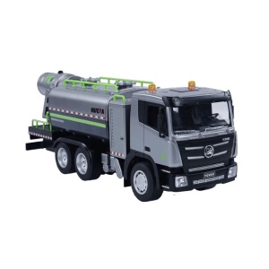 Jucarie Camion cu telecomanda, HUINA, 9 functii, tun de ceata, scara 1:18, 2.4 GHz - Img 2