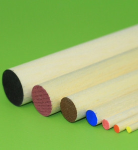 Kerek balsa balsa balsa balsa kerek bot D19 x 900 mm (1 db) - Img 1