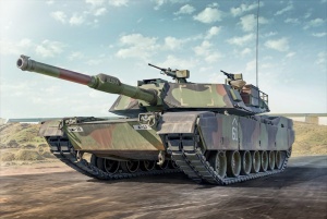 Macheta tanc Italeri M1A1 ABRAMS, scara 1:35, KIT