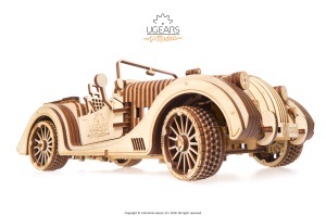 Mechanikus 3D puzzle - VM-01 fa roadster VM-01 - Img 2