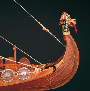 Navomodel macheta Amati DRAKKAR VIKING (440 mm) - Img 3