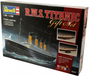 Navomodel macheta Revell TITANIC Set cadou cu 2 modele 1:700 si 1:1200 (385/223 mm) - Img 5