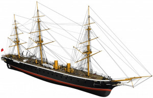 Navomodel méretarányos modell Billing Boats HMS WARRIOR (1470 mm) - Img 1