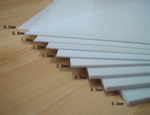 Placa ABS 3 x 400 x 500 mm (alb) - Img 1
