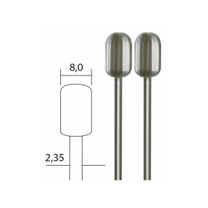 Proxxon 28726 - 2 db acélötvözetből készült volfrám-vanádium-acél vágókészlet - Img 2