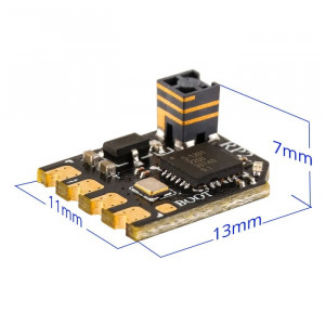 RadioMaster RP2 2,4 GHz-es vevő, ExpressLRS (ELRS) modulációval - Img 6