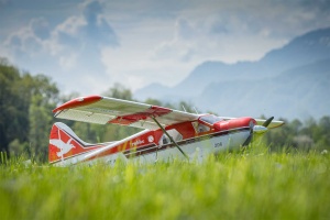 Repülőgépmodell DHC-2 AIR BEAVER RED PNP (1520 mm) - Img 10