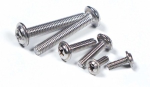Rozsdamentes acél csavar, keresztfejű, M2 x 6 mm (30 db) - Img 3