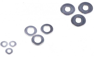 Saibe otel inoxidabil M2.5, D6xd2.7x0.5mm (30 buc) - Img 3