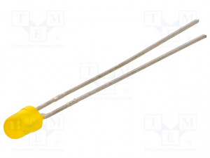 Sárga LED 3 mm (2 db)