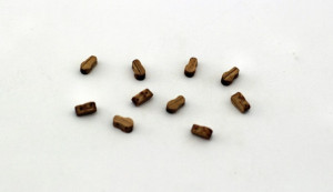 Scripeti simpli, tip vioara din lemn 7 mm (10 pcs) - Img 1