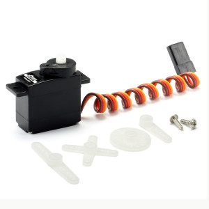 Servo NANO PS-1109HB 1.9 Kg-cm/ 0.07s Analog, cu set de accesorii - Img 2