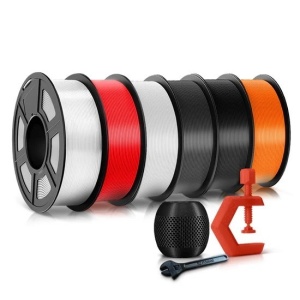 SunLu PETG piros filament, 1.75mm, 1kg, 3D nyomtatóhoz - Img 10