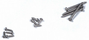 Surub autofiletant, otel inoxidabil, cap cruce, 1.7x10mm (30 buc) - Img 4
