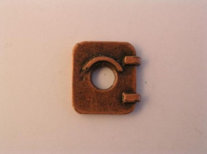 Tambuchi/ usi metalice 11 x 12 mm (2 buc) - Img 2