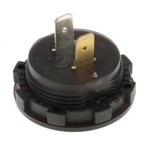 Voltmetru digital, indicator de tensiune 6 - 30 V, afisaj LED verde, rotund, pentru navomodele de nadit - Img 6