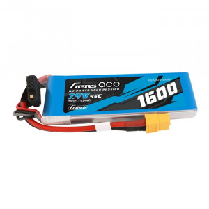 Acumulator LiPo GENS ACE G-Tech 7.4 V/ 1600 mA/ 45C XT60 - Img 1