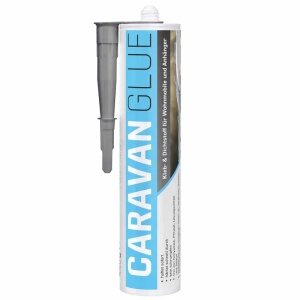 Adeziv Everglue Caravan Glue 1K MS pentru rulota, rezistent UV, gri, 440 g - Img 1