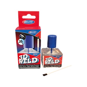 Adeziv solvent DELUXE 3D Weld AD94 pentru filament PLA, ABS, PETG, ASA (40 ml)