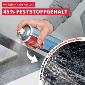 Adeziv spray industrial Everglue Extra Strong 140, rezistent la temperatura, flacon 500 ml - Img 4