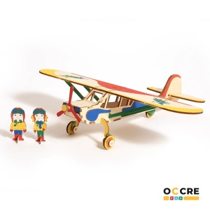 Aeromodel kit de construit OcCre FALCON pentru copii (320 mm) - Img 8