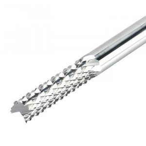 Bit frezare d2 x 10 x D3.17 mm x L38 (Corn Teeth) - Img 2