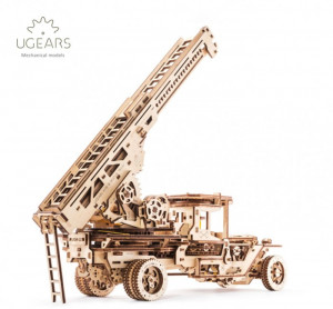 Camionul de Pompieri UGEARS Kit (537 piese) - Img 4