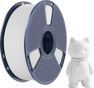 Filament SunLu PLA alb mat, 1.75mm, 1kg, pentru imprimanta 3D - Img 2