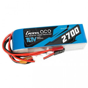 GENS ACE 11.1 V/ 2700 mA/ 5C LiPo akkumulátor csomag - Img 3