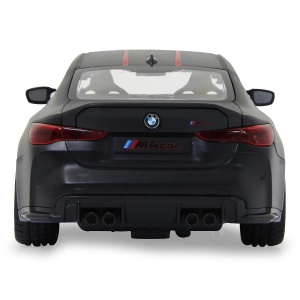 Jamara BMW M4 CSL távirányítású autó, 1:16 méretarányú modell, matt fekete, LED-es fényszórók, 2,4 GHz - Img 10