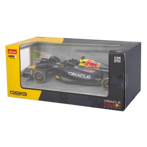 Jamara Oracle Red Bull Racing RB19 Diecast versenyautó, 1:24 méretarányú modell, sötétkék - Img 2