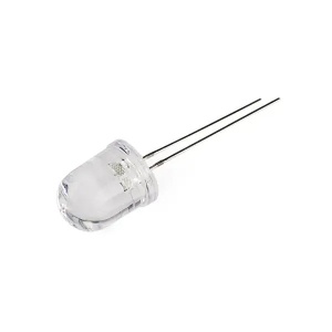 LED 10 mm alb transparent recomandat pentru navomodel de nadit