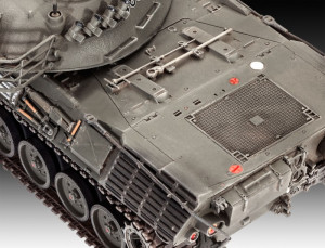 Macheta tanc Revell LEOPARD 1, scara 1:35, KIT - Img 5